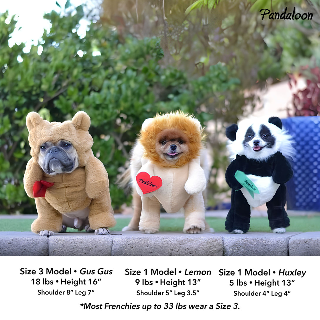 Pandaloon Panda Puppy Dog Costume As Seen On Shark Tank Size 1