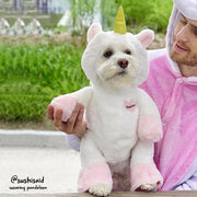 Pandaloon Walking Unicorn Dog and Pet Costume - AS SEEN ON SHARK TANK