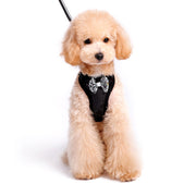 Sequin Bowtie Harness Red - Pandaloon 